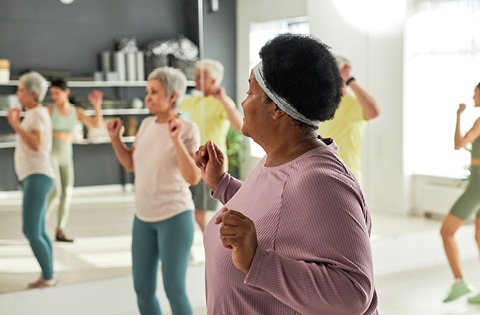 women dancing