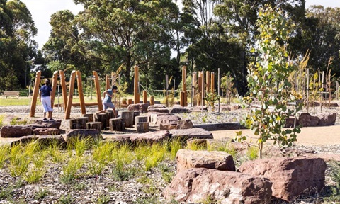 Nature Play Area at Elder Street South Reserve