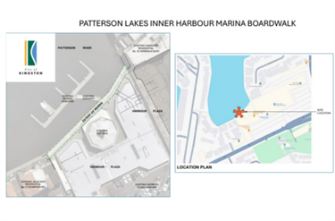 Architectural Plans of Patterson Lakes Inner Harbour Marina Boardwalk